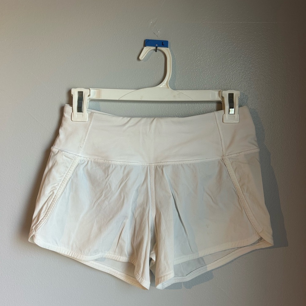 lululemon athletica White Women's Athletic Shorts